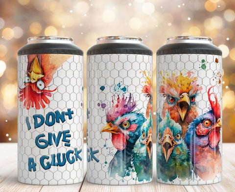 4 in 1 Can Cooler - Dont Give a Cluck - B - More Crafty
