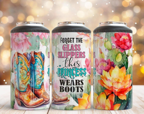 4 in 1 Can Cooler - Glass Slippers - B - More Crafty