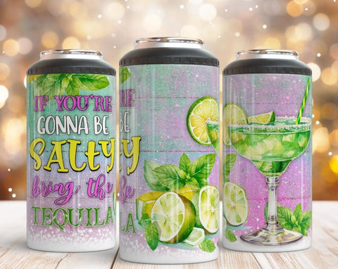 4 in 1 Can Cooler - Salty Tequila - B - More Crafty