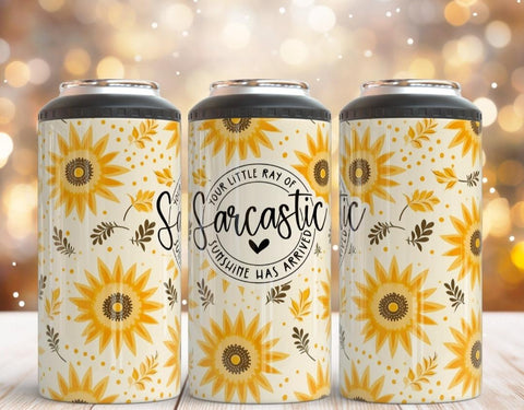 4 in 1 Can Cooler - Sarcastic Sunshine - B - More Crafty