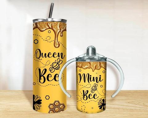Mom & Mini Queen Bee - B - More Crafty