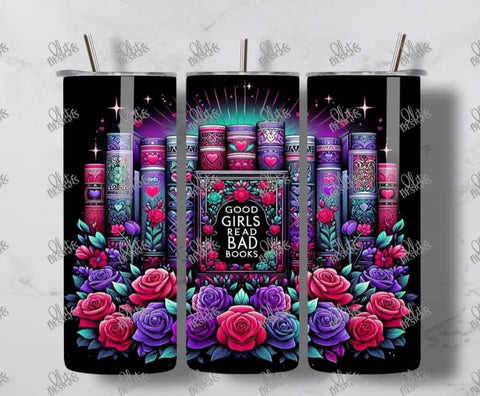 Dark Romance Skinny Tumbler 20 OZ - 8 Designs - B - More Crafty