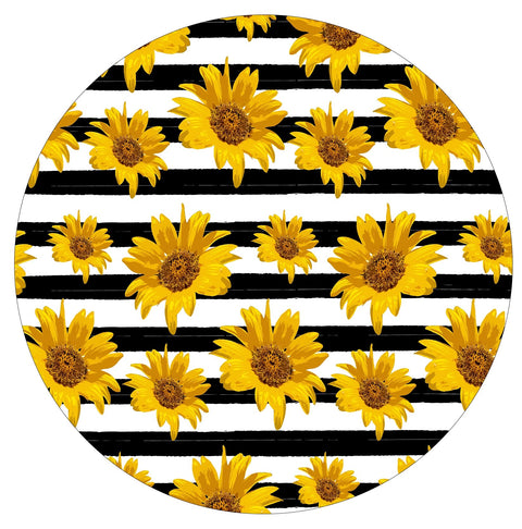 Car Coaster - Sunflower 1 - B-More Crafty