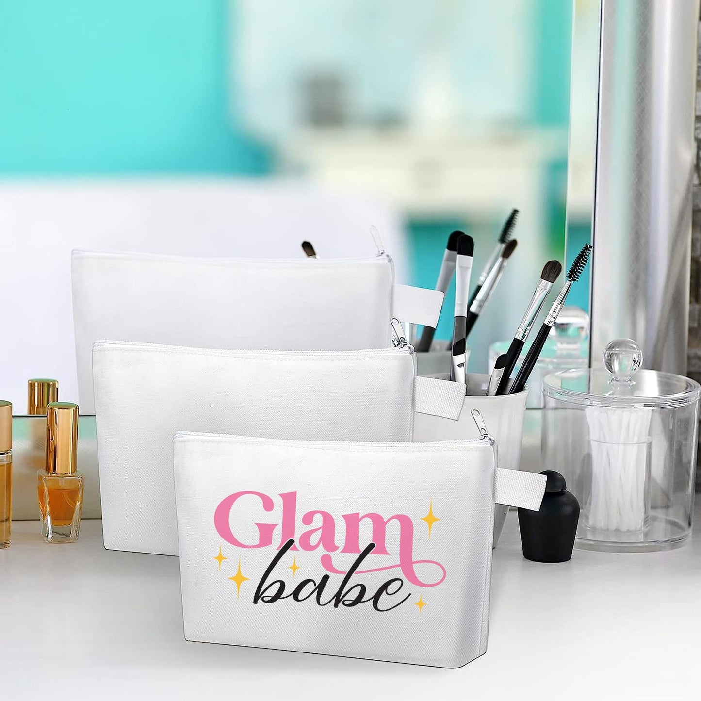 Make Up Bag - Glam Babe - B-More Crafty