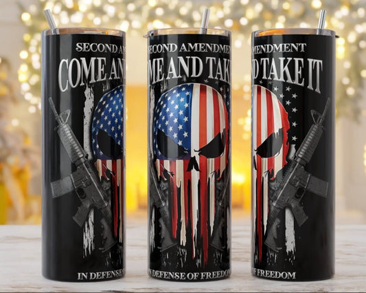 Second Amendment Tumbler - B-More Crafty