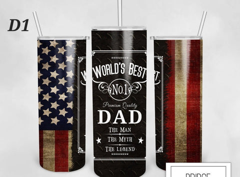 Tumbler - Dad - 2 Designs to Choose From - B-More Crafty