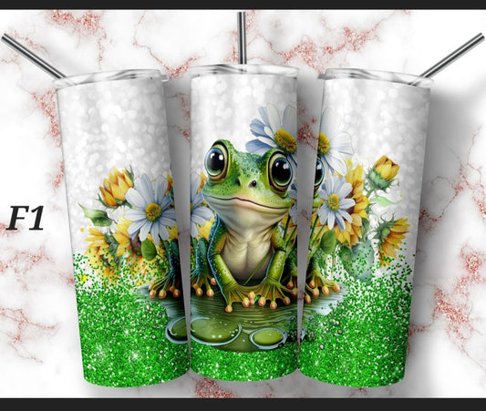 Tumbler - Frog - B-More Crafty