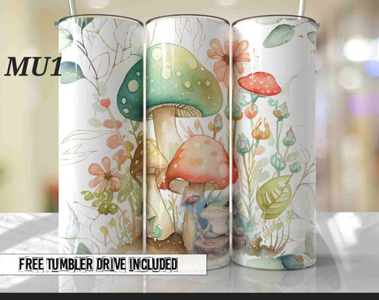 Tumbler -Mushroom - B-More Crafty